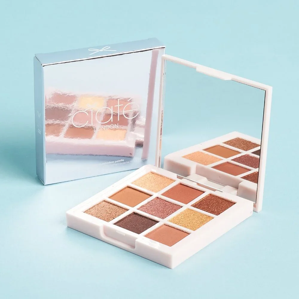 NWT Ciate London Eyeshadow Trend Edit Palette: Bronzed - Full Size - .38 Oz.
